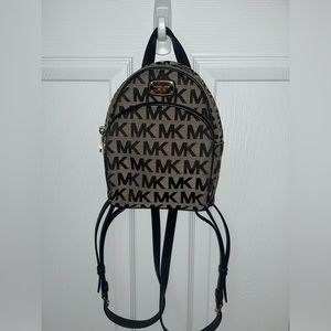 Michael Kors Logo Mini Backpack